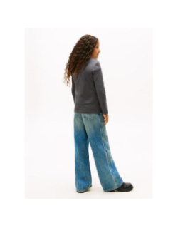 T-shirt mini corporate gris garçon - Tommy Hilfiger