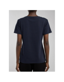 T-shirt ribelle bleu marine fille - Teddy Smith