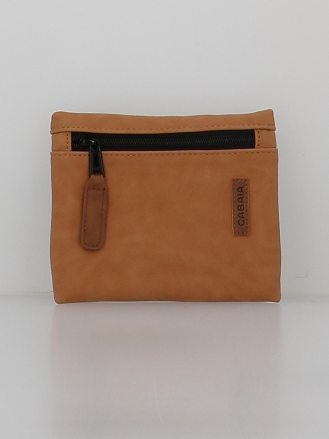 Pochette gourde latérale bolchoi marron - Cabaïa