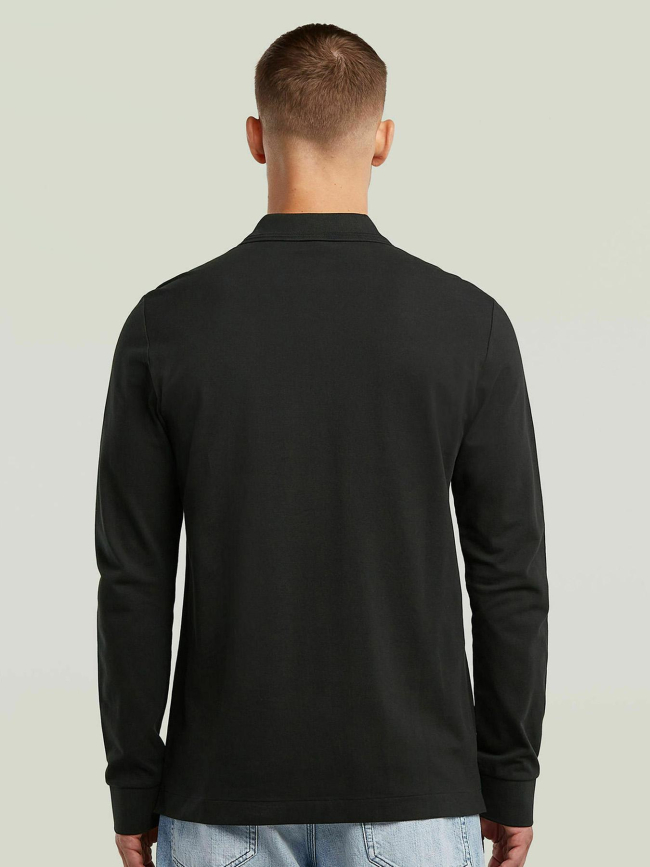 Polo slim dunda noir homme - G Star