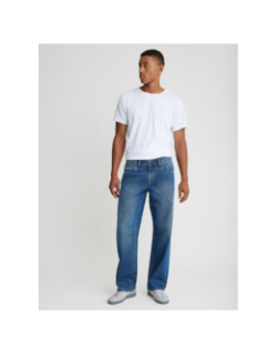Jean loose flake bleu homme - Blend