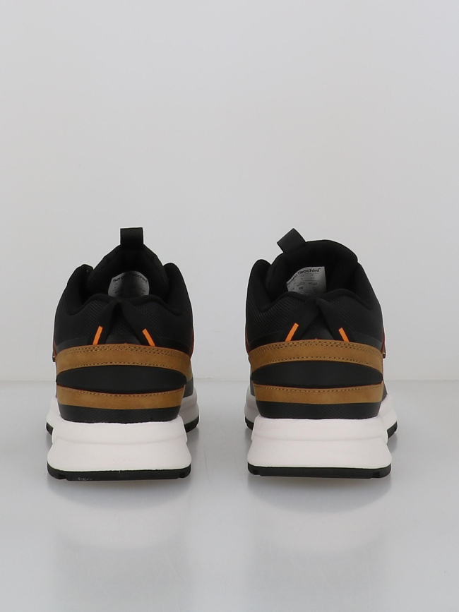 Baskets cortina camel marron noir homme - Sergio Tacchini