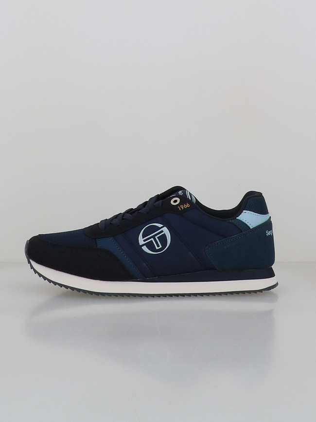 Baskets bergamo vintage bleu marine homme - Sergio Tacchini