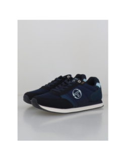 Baskets bergamo vintage bleu marine homme - Sergio Tacchini