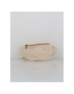 Sac banane teddy nala blanc écru femme - Pieces