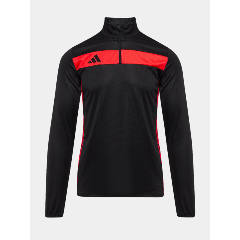 Haut d'entrainement de football tiro noir et rouge enfant - Adidas