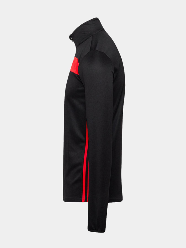 Haut d'entrainement de football tiro noir et rouge enfant - Adidas