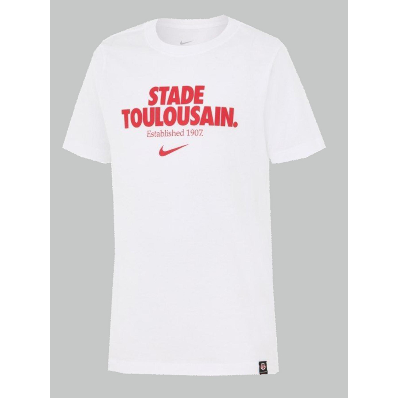 T-shirt stade toulousain blanc enfant - Nike
