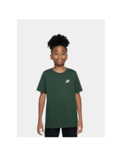 T-shirt nsw emb futura vert enfant - Nike