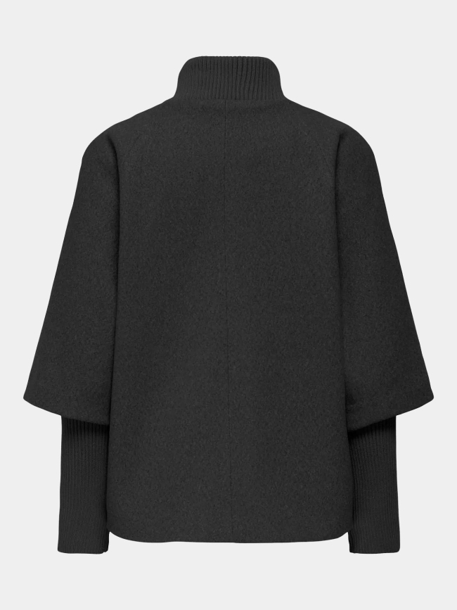 Veste bi-matière memory gris anthracite femme - Jdy