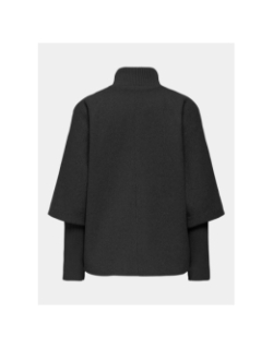 Veste bi-matière memory gris anthracite femme - Jdy