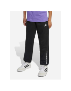 Jogging fleece sportswear noir garçon - Adidas