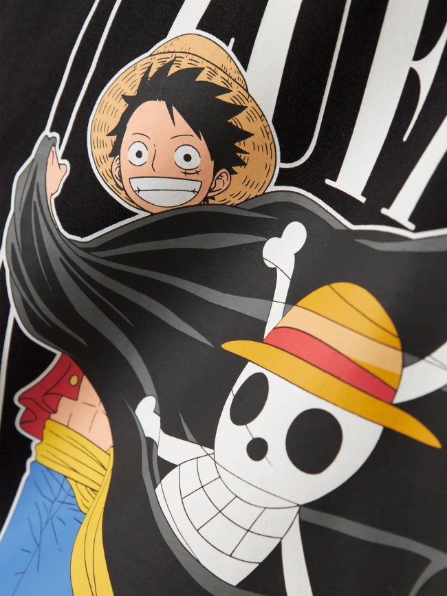 T-shirt one piece mark noir garçon - Name It