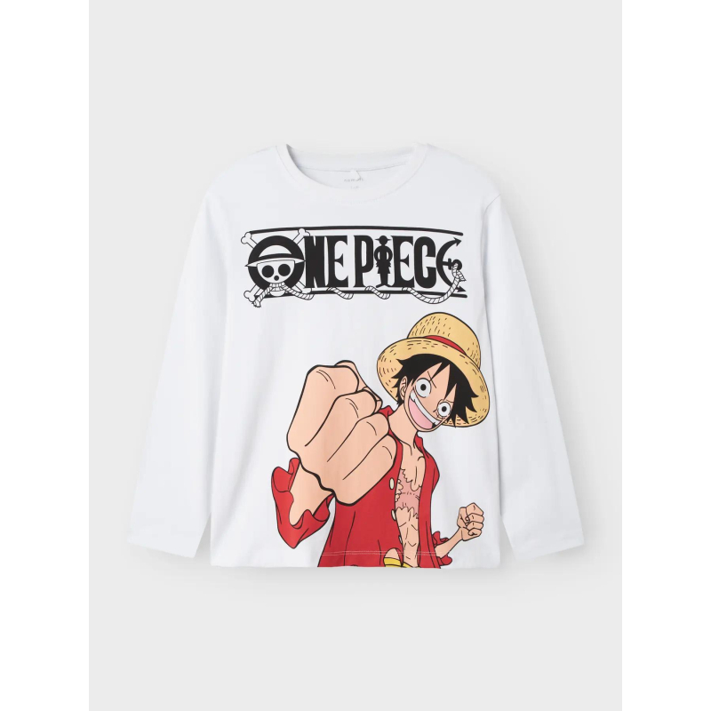 T-shirt one piece mark blanc garçon - Name It