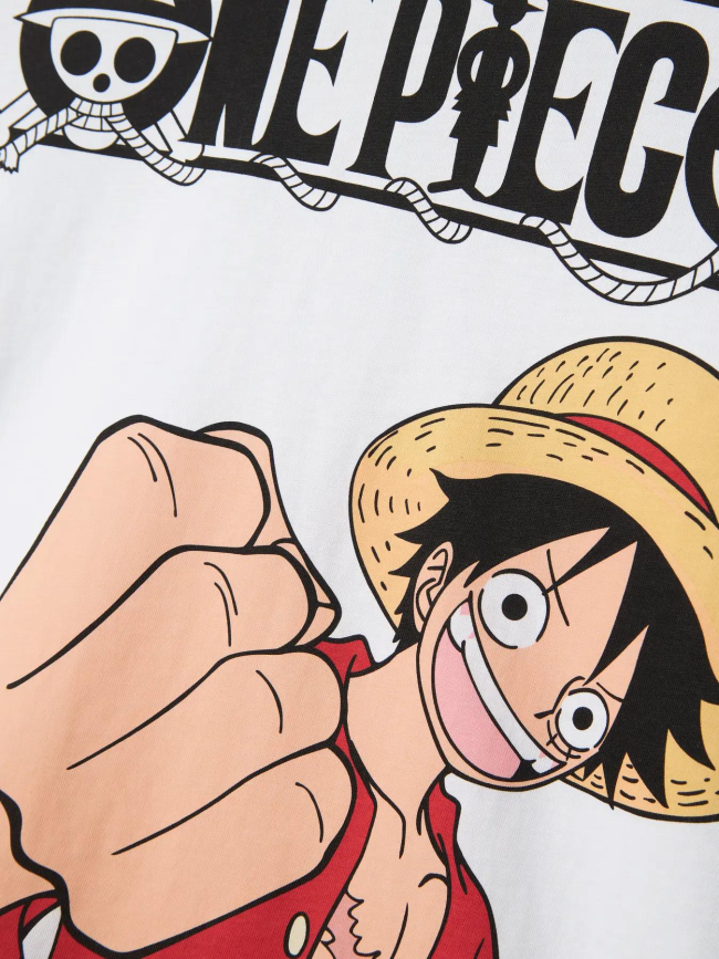 T-shirt one piece mark blanc garçon - Name It