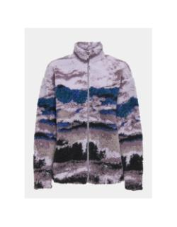 Veste polaire sherpa sik violet femme - Only Play