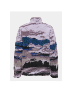 Veste polaire sherpa sik violet femme - Only Play