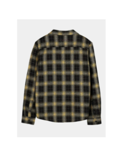 Chemise à carreaux antho noir jaune garçon - Teddy Smith