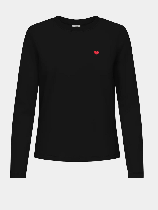 T-shirt rayé pisa noir femme - Jdy