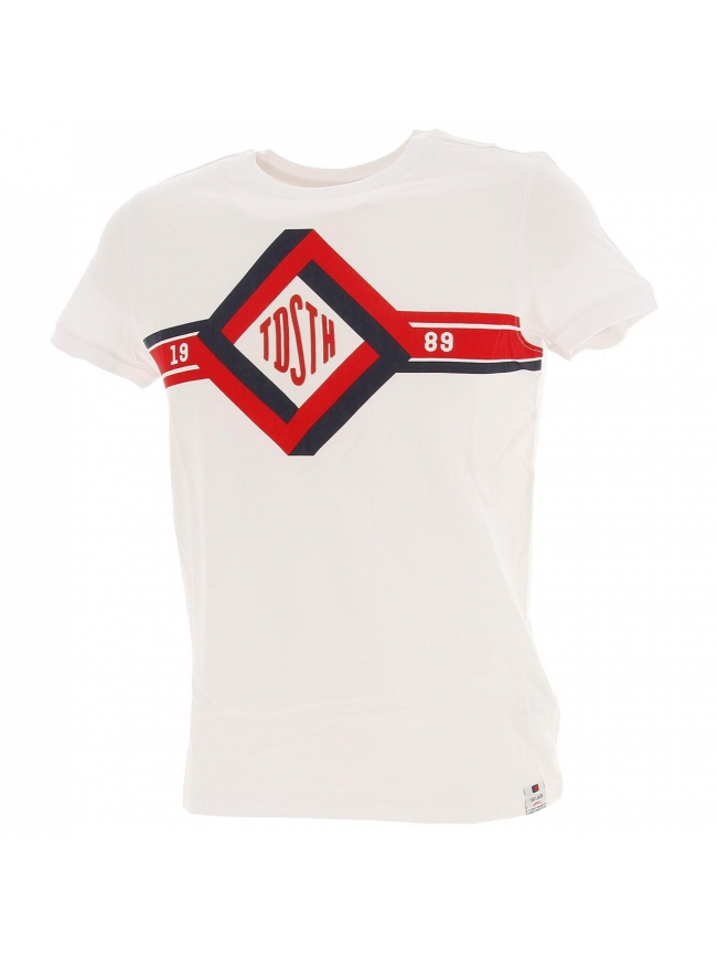 T-shirt tom 1989 blanc enfant - Teddy Smith