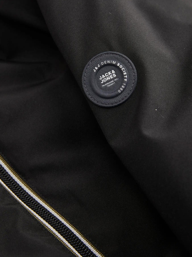 Doudoune réversible brook noir kaki garçon - Jack & Jones