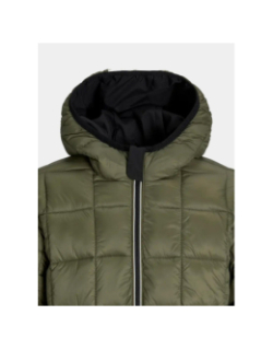 Doudoune réversible brook noir kaki garçon - Jack & Jones