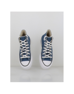 Converse chuck taylor all star lift slacker bleu femme