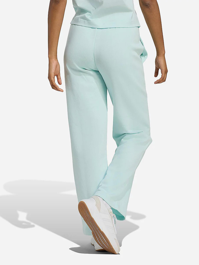 Jogging droit fleece halmin bleu femme - Adidas