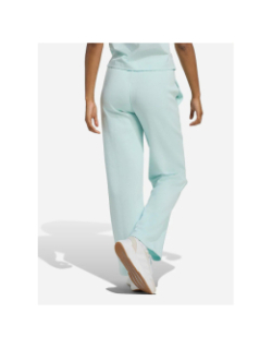 Jogging droit fleece halmin bleu femme - Adidas