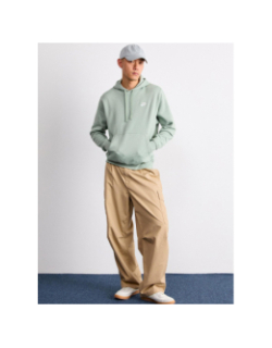 Sweat à capuche nsw club horizon vert homme - Nike