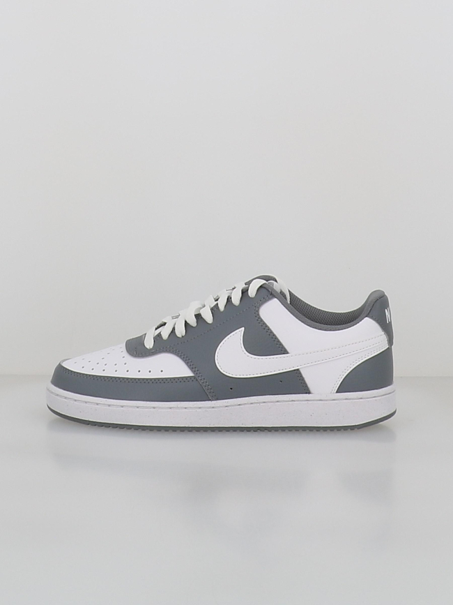 Baskets court vision gris blanc homme - Nike