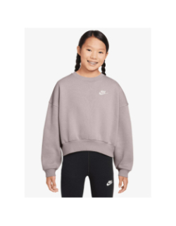 Sweat nsw club crew violet fille - Nike