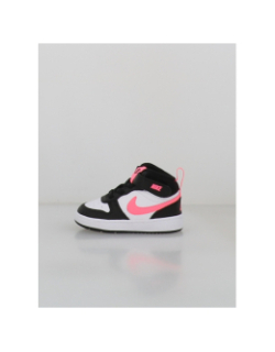 Baskets à scratch court borough tdv noir rose enfant - Nike