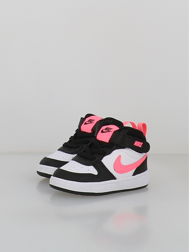 Baskets à scratch court borough tdv noir rose enfant - Nike