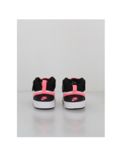 Baskets à scratch court borough tdv noir rose enfant - Nike