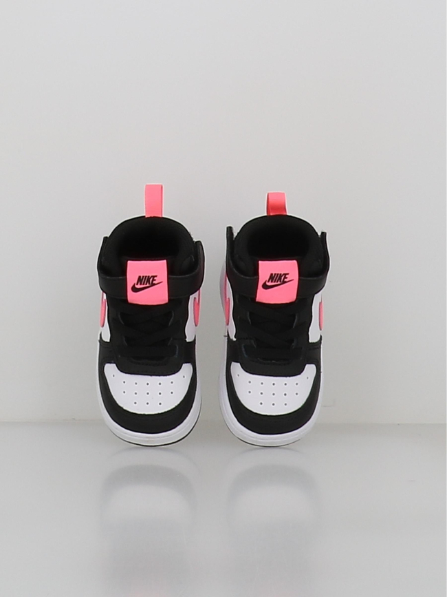 Baskets à scratch court borough tdv noir rose enfant - Nike