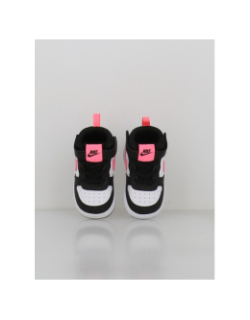 Baskets à scratch court borough tdv noir rose enfant - Nike