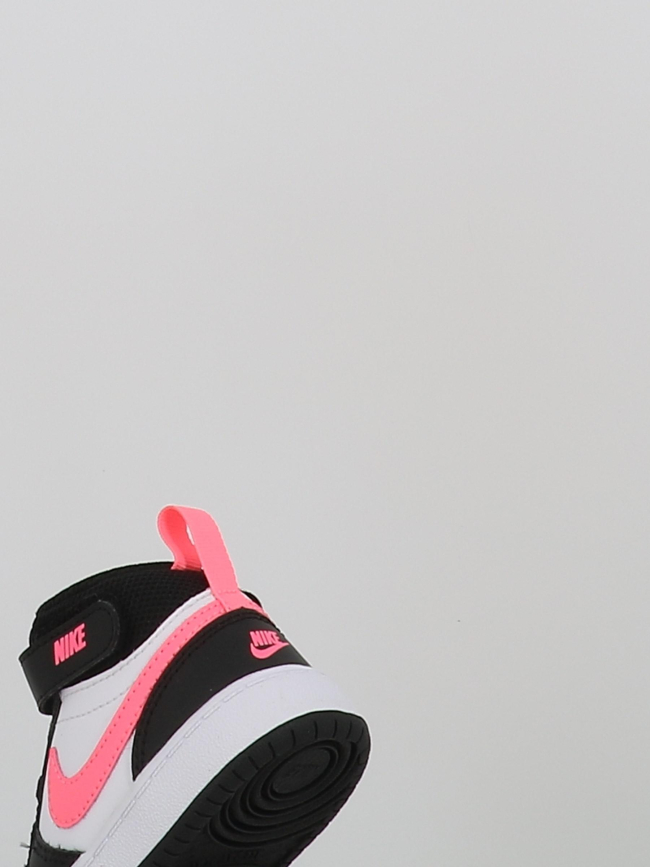 Baskets à scratch court borough tdv noir rose enfant - Nike