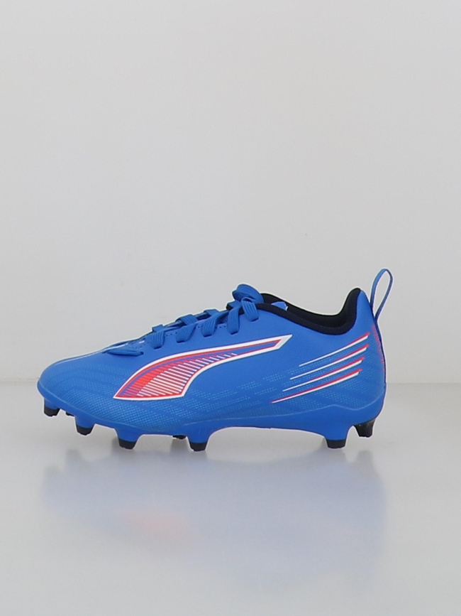 Chaussures de football ultra 6 play fg/ag bleu enfant - Puma