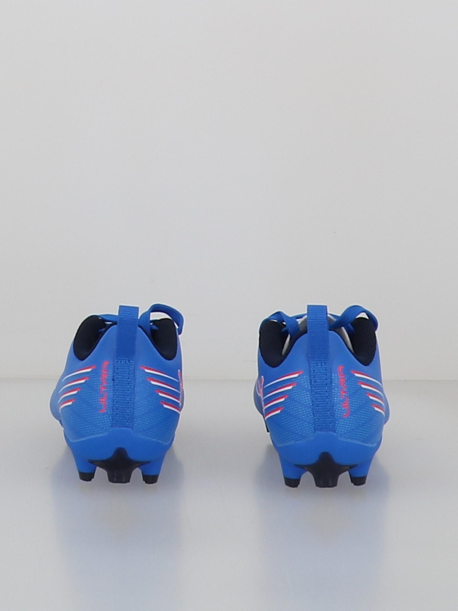 Chaussures de football ultra 6 play fg/ag bleu enfant - Puma