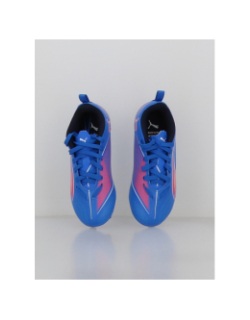 Chaussures de football ultra 6 play fg/ag bleu enfant - Puma