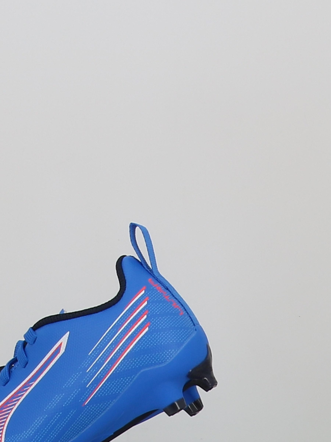 Chaussures de football ultra 6 play fg/ag bleu enfant - Puma