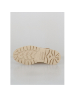 Baskets pallashock zip fourrées marron femme - Palladium