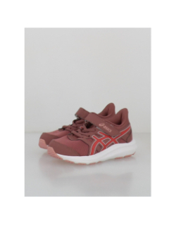 Baskets à scratch jolt 4 ps rose enfant - Asics