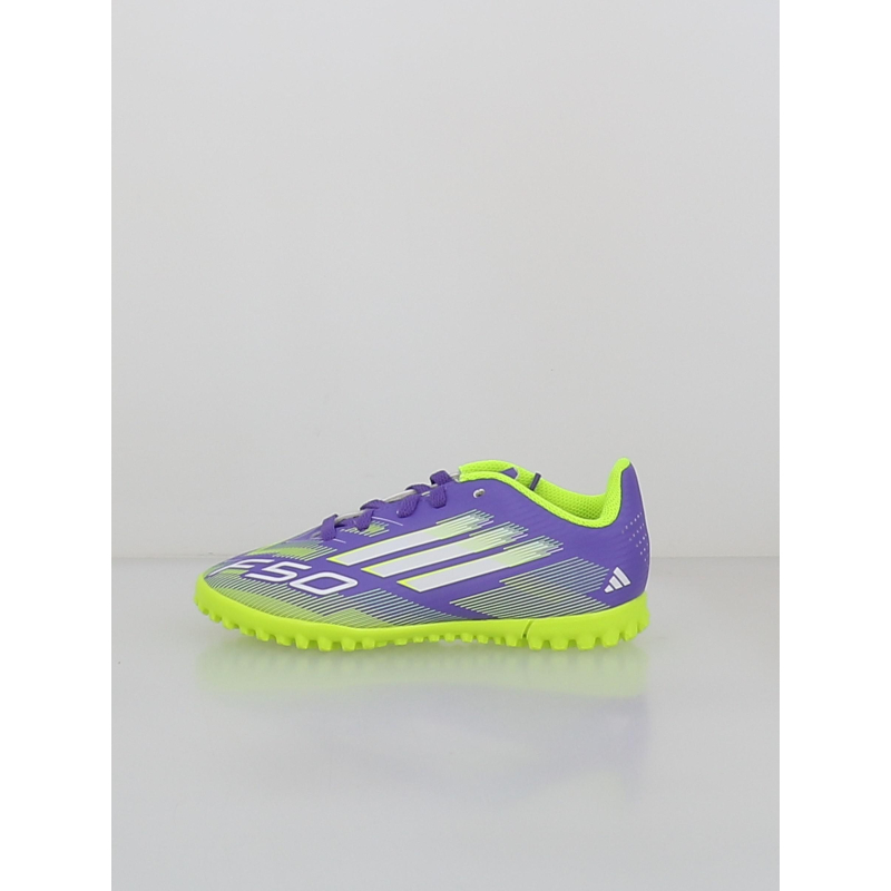 Chaussures de football f50 club tf violet enfant - Adidas