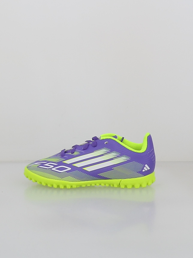 Chaussures de football f50 club tf violet enfant - Adidas