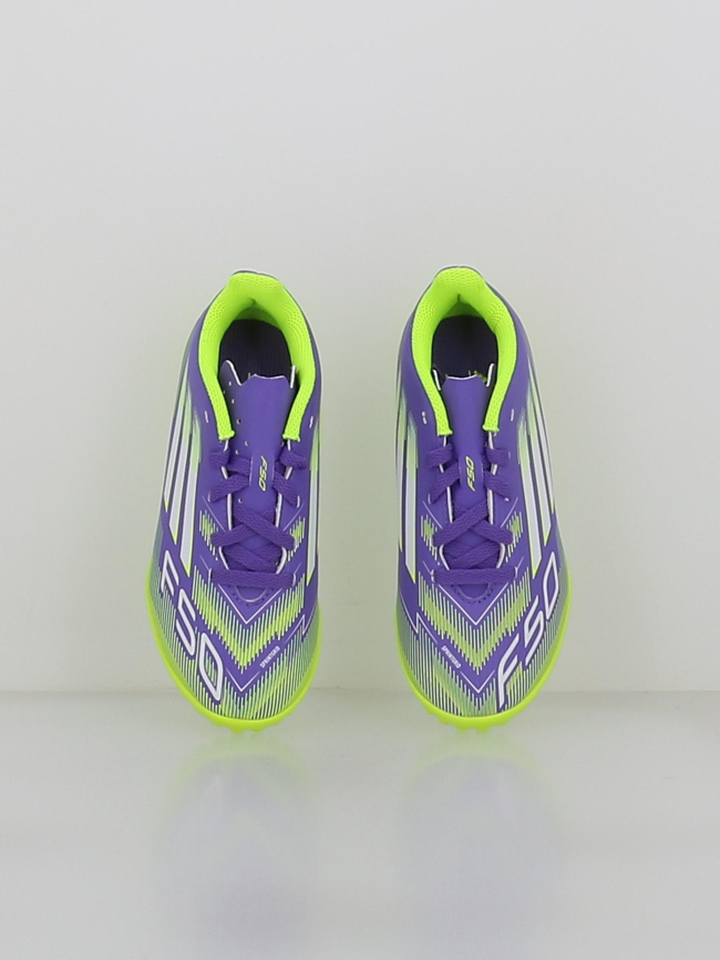 Chaussures de football f50 club tf violet enfant - Adidas