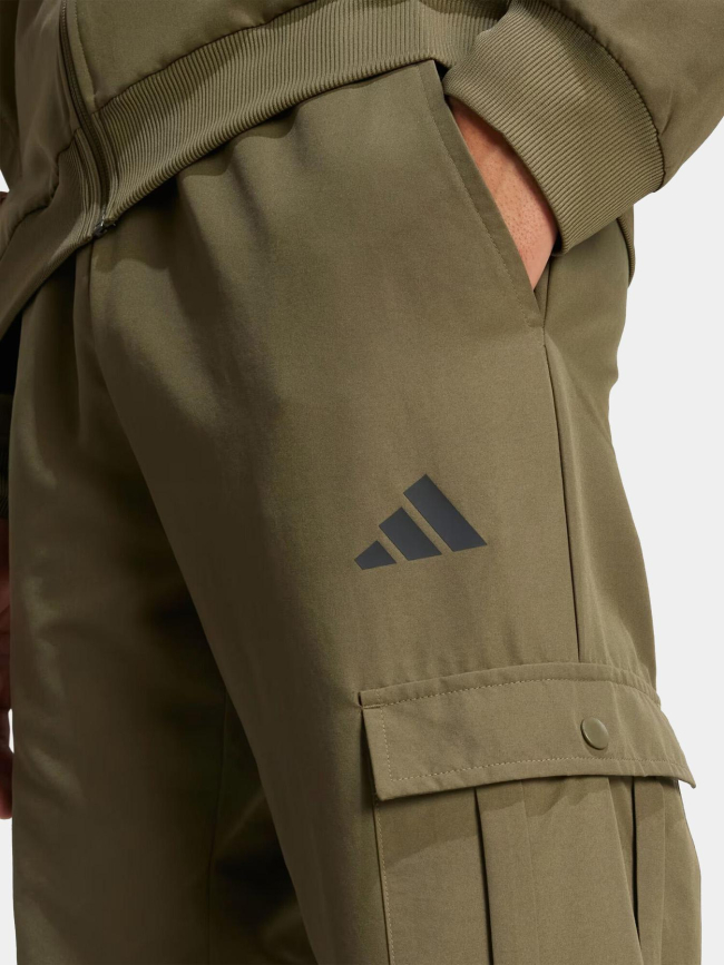 Ensemble survêtement cargo kaki homme - Adidas