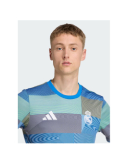 Maillot d'échauffement real madrid 25 bleu - Adidas