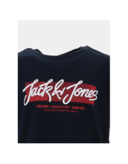 T-shirt urban bleu marine garçon - Jack & Jones